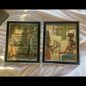 Real Egyptian paintings